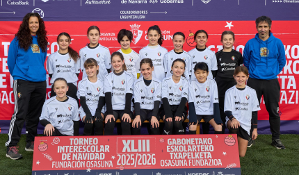 HEGOALDE. El equipo lo forman Ane Gastearena, Ainara Tantos, Amaiur Arguiñena, Naia Visiers, Afrika Beaumont, Alazne Dicastillo, Ainhitze Argaiz, Garazi Iturralde, Mariñe Zulet, Garazi Atela, Miren Xiaoyi Ladrón, June Colas, Joane Tantos, Irati Nos.
