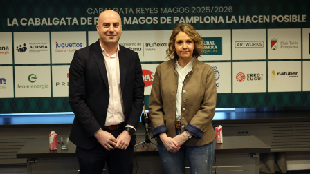 Presentación de la Cabalgata de los Reyes Magos de Pamplona