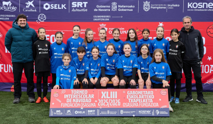 CAMINO DE SANTIAGO. El equipo lo forman Zuriñe Villar, Irune Valls, Daniel Jiménez, Noa Cobos, Nora Ibáñez, Nora Ibáñez, Carmen Navas, Noara Nantes, Nerea Suescun, Nora Pérez, Ane Lorite, Lucía Zabalza, Elena Zabalza, Noa Rodrígues, Noa González, Mireia Ibáñez, Valeria Garayoa, Inés Cordeiro.