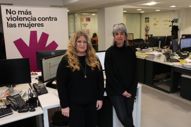 Maider Marquínez Marañón y Sara San Julián Caso, expertas en prevención de violencia contra las mujeres del INAI