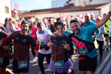 Fotos de la San Silvestre 2025 del valle de Egüés
