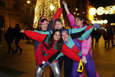 Foto de los disfraces de Nochevieja 2025 en Pamplona.