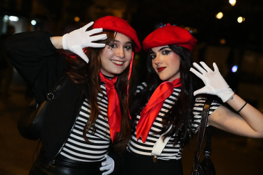 Foto de los disfraces de Nochevieja 2025 en Pamplona.