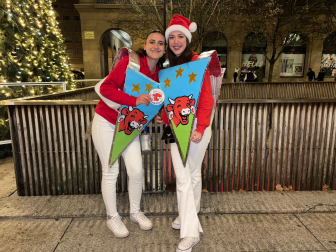 Foto de los disfraces de Nochevieja 2025 en Pamplona.
