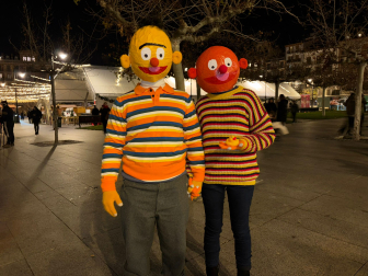 Foto de los disfraces de Nochevieja 2025 en Pamplona.