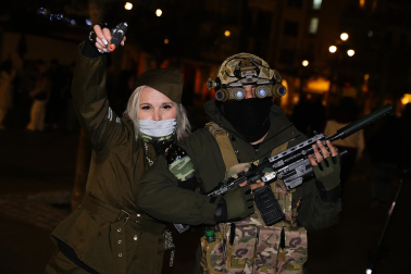 Foto de los disfraces de Nochevieja 2025 en Pamplona