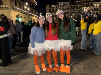 Foto de los disfraces de Nochevieja 2025 en Pamplona