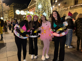 Foto de los disfraces de Nochevieja 2025 en Pamplona