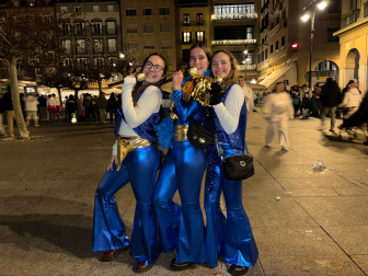 Foto de los disfraces de Nochevieja 2025 en Pamplona