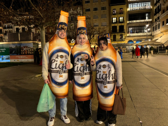Foto de los disfraces de Nochevieja 2025 en Pamplona