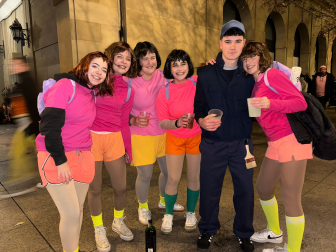 Foto de los disfraces de Nochevieja 2025 en Pamplona