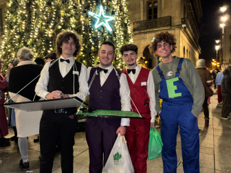 Foto de los disfraces de Nochevieja 2025 en Pamplona