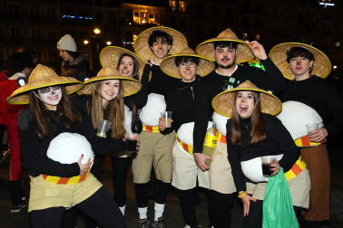 Foto de los disfraces de Nochevieja 2025 en Pamplona