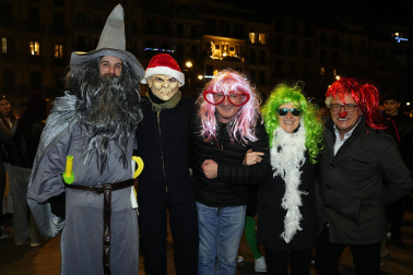 Foto de los disfraces de Nochevieja 2025 en Pamplona