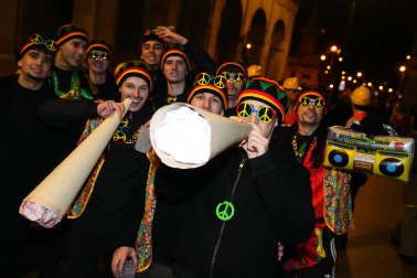 Foto de los disfraces de Nochevieja 2025 en Pamplona