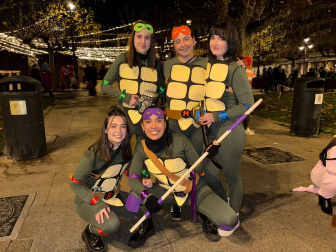 Foto de los disfraces de Nochevieja 2025 en Pamplona