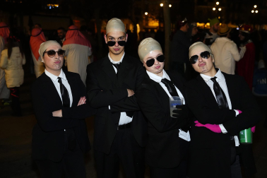 Foto de los disfraces de Nochevieja 2025 en Pamplona