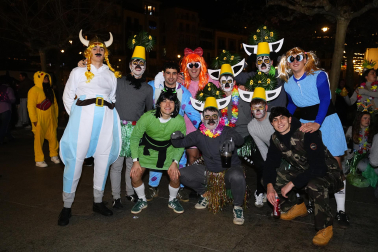 Foto de los disfraces de Nochevieja 2025 en Pamplona