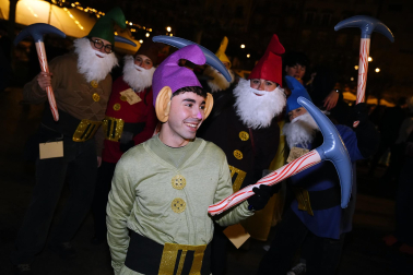 Foto de los disfraces de Nochevieja 2025 en Pamplona