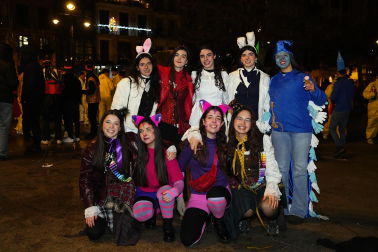 Foto de los disfraces de Nochevieja 2025 en Pamplona