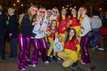 Fotos de los disfraces de Nochevieja 2025 en Pamplona.