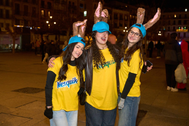 Fotos de los disfraces de Nochevieja 2025 en Pamplona.