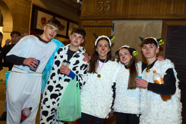 Fotos de los disfraces de Nochevieja 2025 en Pamplona.