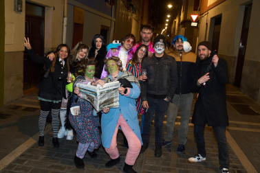 Fotos de los disfraces de Nochevieja 2025 en Pamplona.