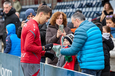 Fotos del primer entrenamiento del año de Osasuna en Tajonar.