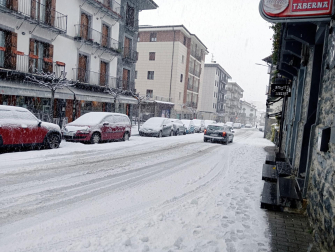 Fotos de la nevada del Día de Reyes en Navarra