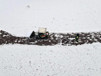 Fotos de la nevada del Día de Reyes en Navarra