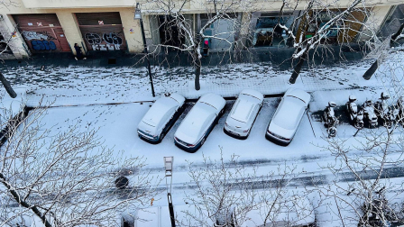 Fotos de la nevada del Día de Reyes en Navarra