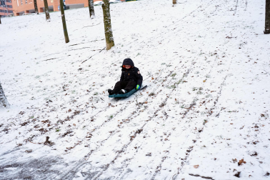 Fotos de la nevada del Día de Reyes en Navarra