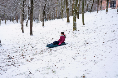 Fotos de la nevada del Día de Reyes en Navarra