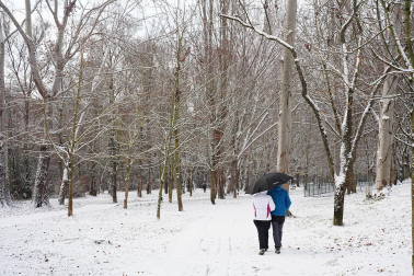 Fotos de la nevada del Día de Reyes en Navarra
