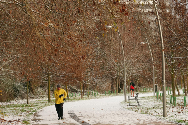 Fotos de la nevada del Día de Reyes en Navarra