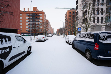 Fotos de la nevada del Día de Reyes en Navarra