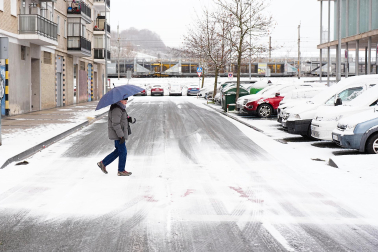 Fotos de la nevada del Día de Reyes en Navarra