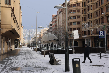 Fotos de la nevada del Día de Reyes en Navarra
