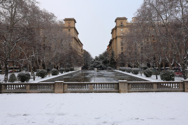 Fotos de la nevada del Día de Reyes en Navarra