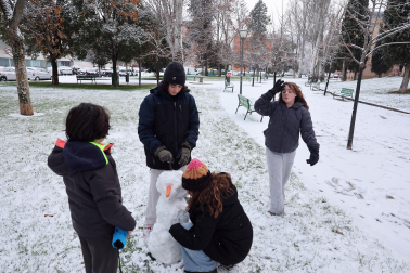 Fotos de la nevada del Día de Reyes en Navarra