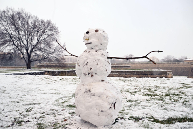 Fotos de la nevada del Día de Reyes en Navarra