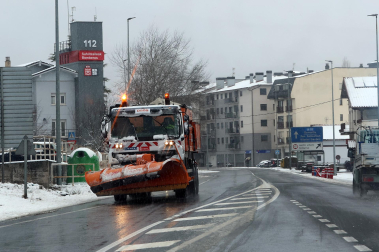 Fotos de la nevada del Día de Reyes en Navarra