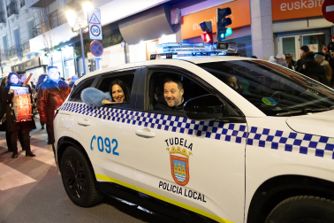 Foto de la Cabalgata de Reyes de Tudela 2026.