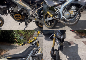 Detalles de la moto robada
