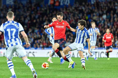 Real Sociedad-Osasuna, octavos de final de la Copa del Rey.