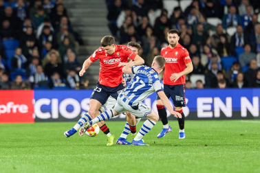 Real Sociedad-Osasuna, octavos de final de la Copa del Rey.