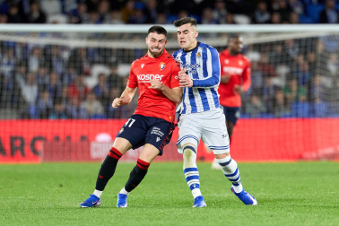 Real Sociedad-Osasuna, octavos de final de la Copa del Rey.