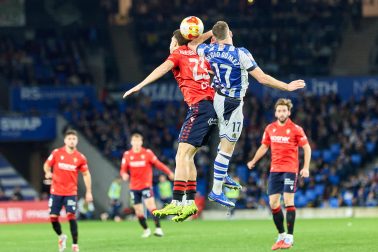 Real Sociedad-Osasuna, octavos de final de la Copa del Rey.