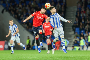 Real Sociedad-Osasuna, octavos de final de la Copa del Rey.